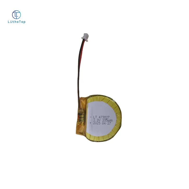 473027 round lipo battery 3.8V