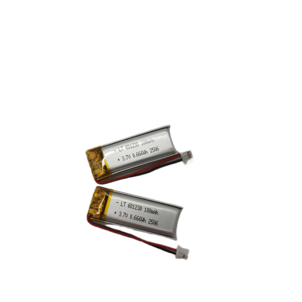 601230 180mah 3.7v battery