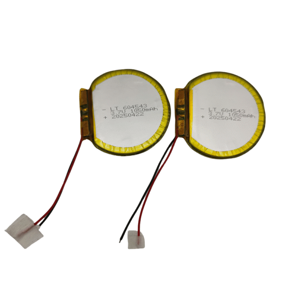 flat round battery