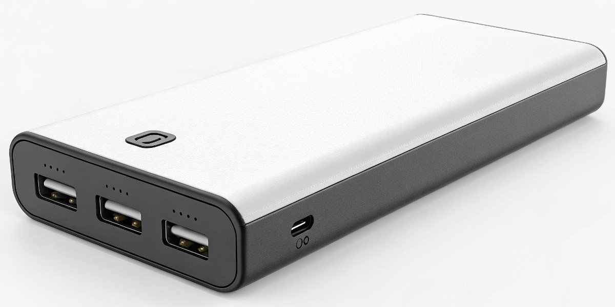 A high-quality battery charger with visible safety certification marks like UL and CE