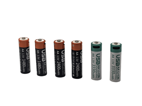 AA Rechargeable USB Tpe-C Li-ion Battery - Image 2