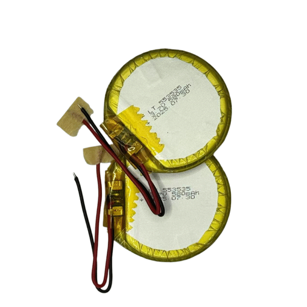 553535 580mAh IEC62133 Round battery - Image 2