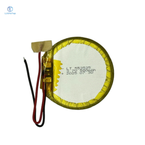 553535 580mAh IEC62133 Round battery