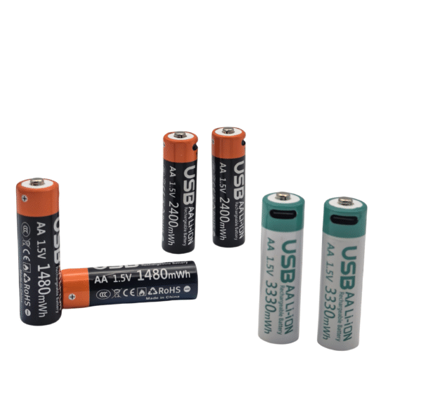 AA Rechargeable USB Tpe-C Li-ion Battery - Image 3