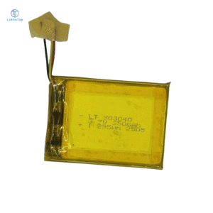 303040 350mAh rechargeable lipo battery