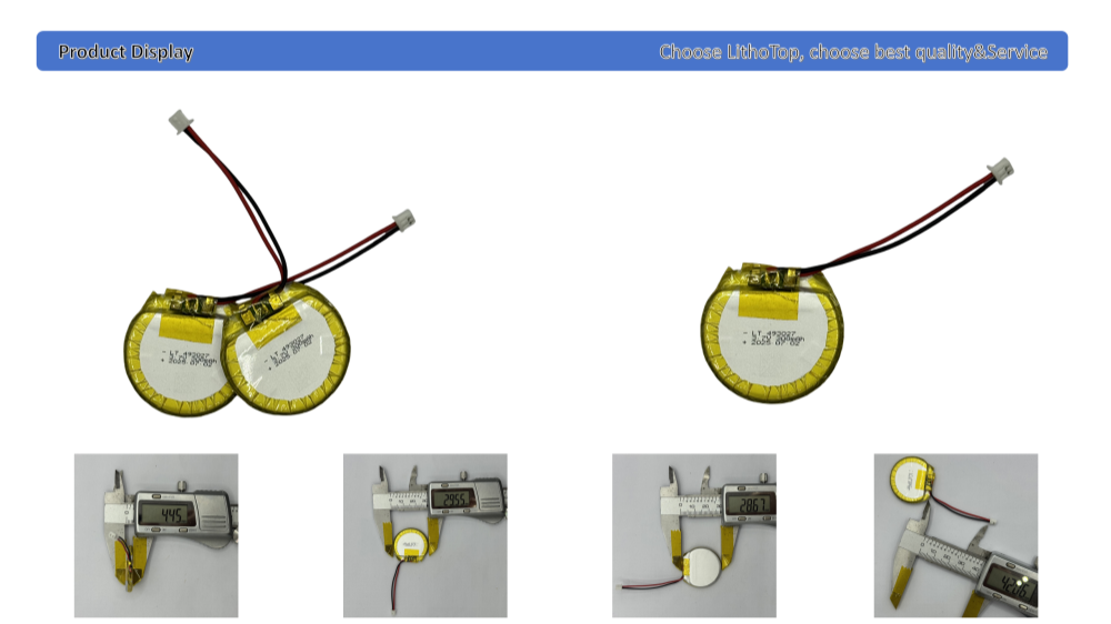 round Shape Lithium Polymer Battery