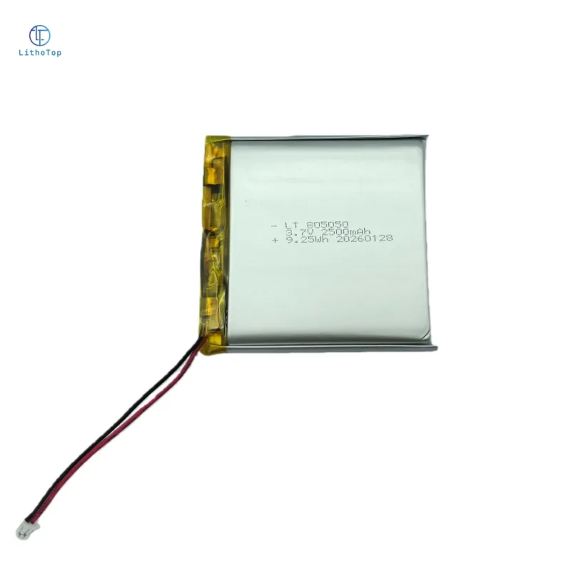 805050 2500mah lithium battery