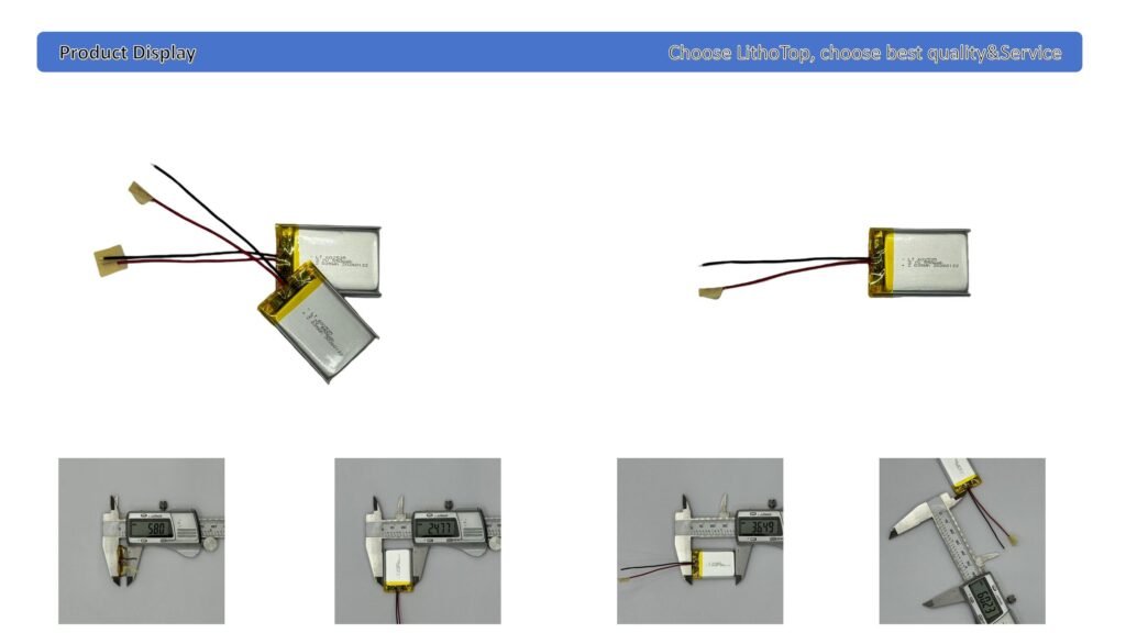 battery 3.7 v 550mah