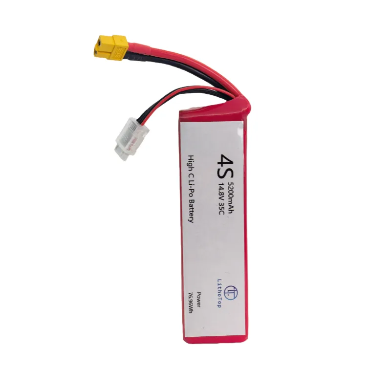 14.8v 5200mah 35c rc lipo battery