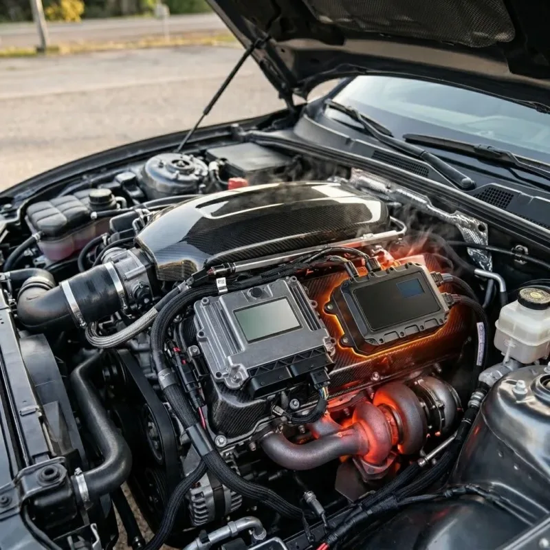 Automotive Lipo Battery For Engine Electronics Under Extreme High Temperature.