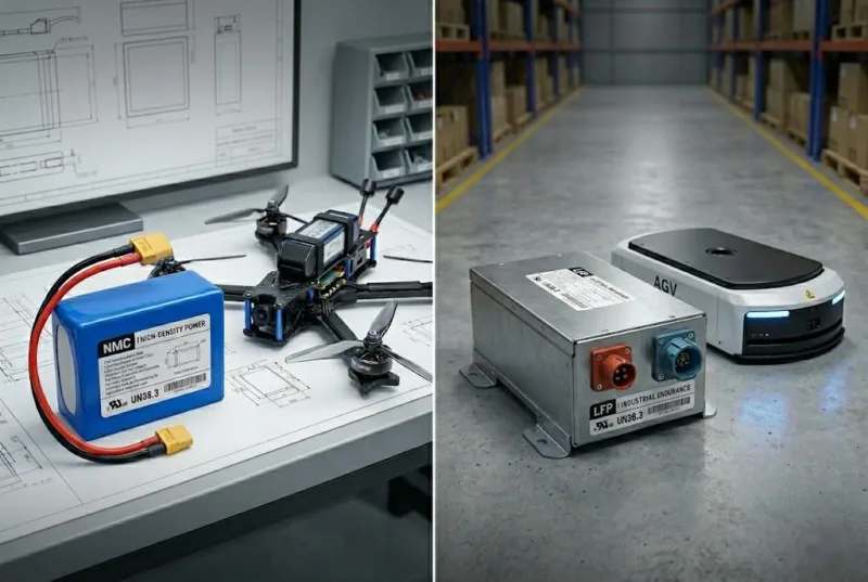 Nmc Vs Lfp Battery Chemistry Selection For Portable And Industrial Lithium Packs.