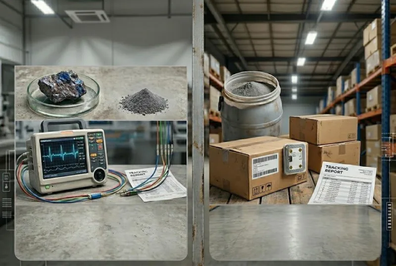 Split Screen Of Medical Grade High Purity Cobalt Vs Standard Lco Blends For Specialized Medical And Iot Battery Applications. 副本