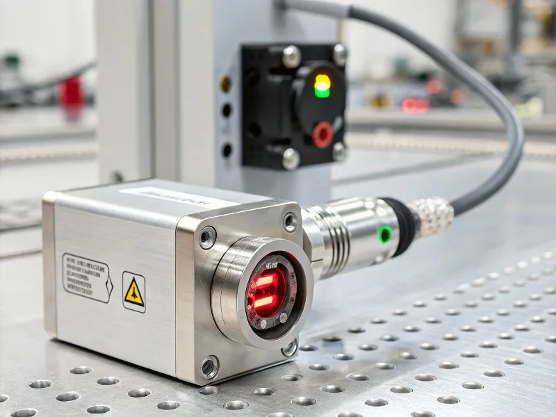 A Close Up Of A Modern Sensor Device Compact And