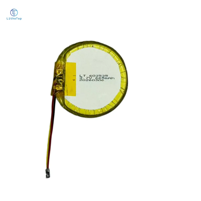 603535 round lithium battery factory
