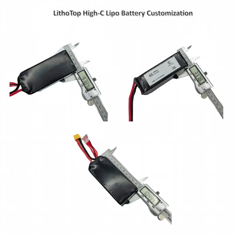 22.2v 2000mah 40c Size