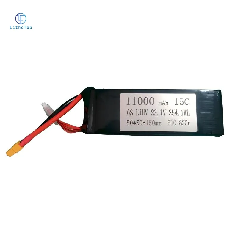 6s 11000mah 15c LiPo battery