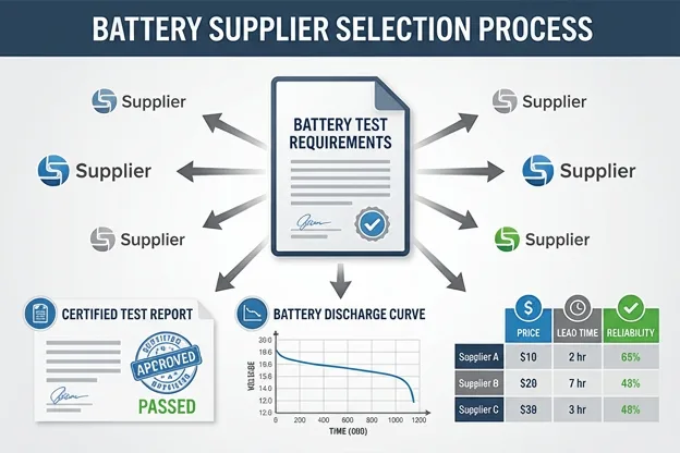 Create A One Page Test Requirements Document. Send It With Every Battery Rfq. Requi 647004