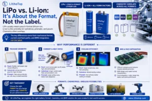 Lipo Vs Li Ion Battery Packs Overview