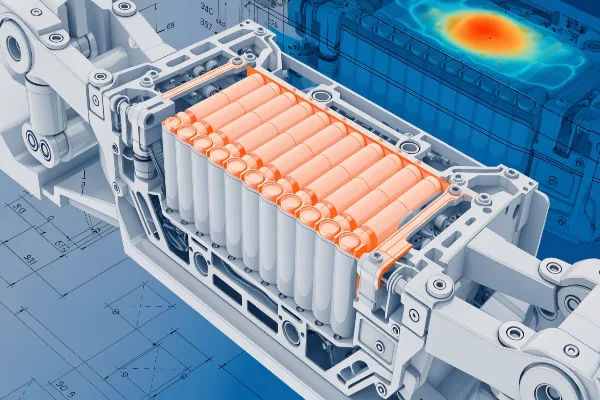 A Detailed Engineering Illustration Of A Robotics 