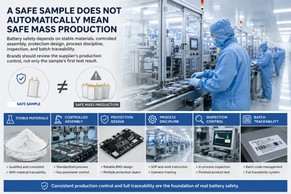 Mass Production Battery Safety Control