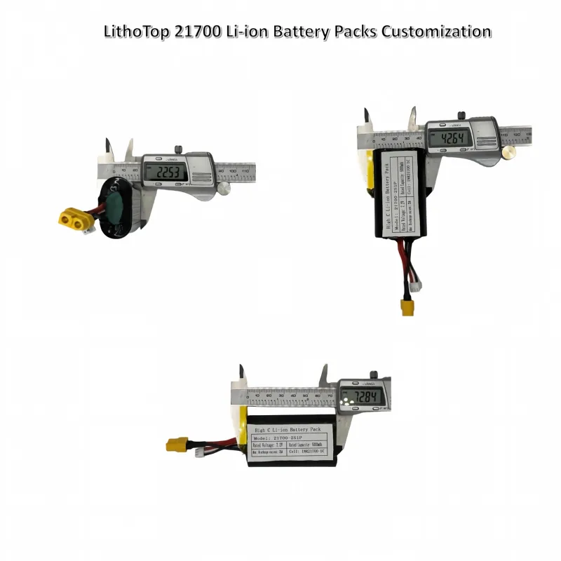 21700 2s1p Battery Size