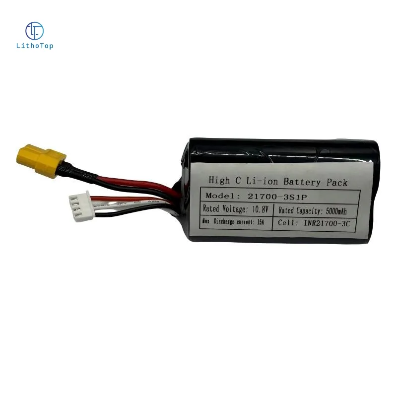 21700 3S1P battery pack