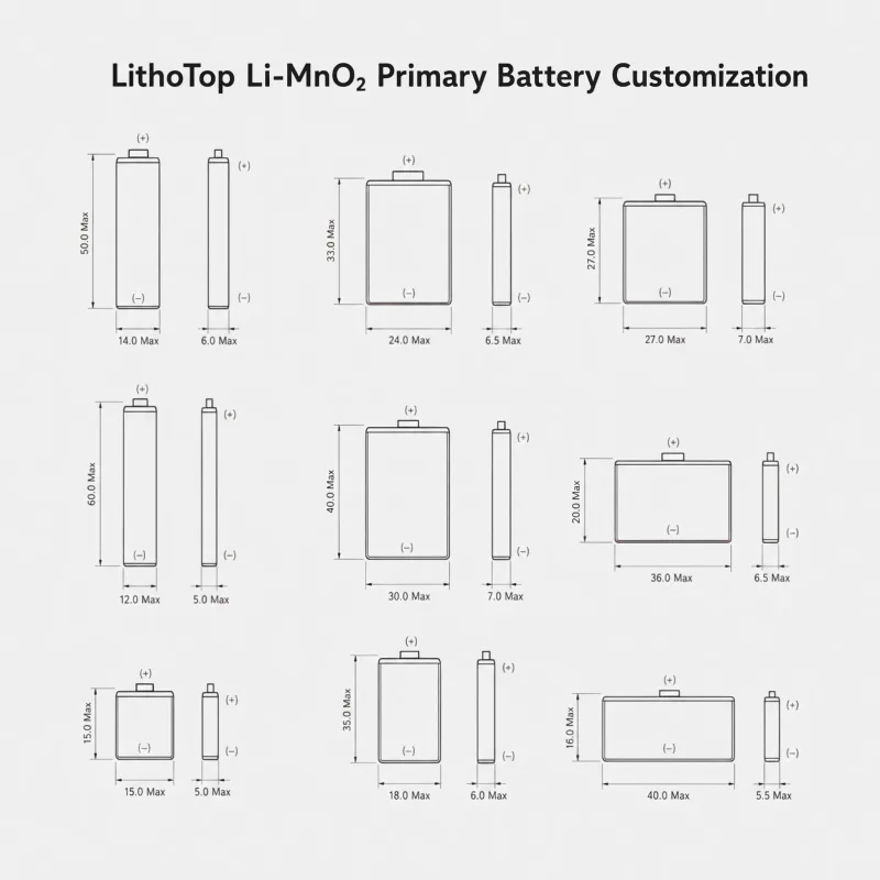 Li Mno₂ Primary Battery Customization