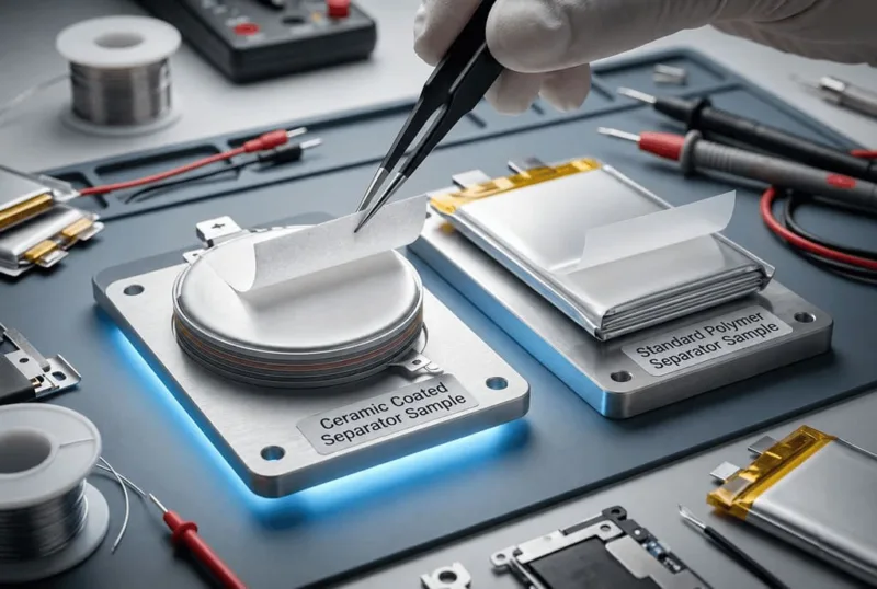Round Lipo Battery Production