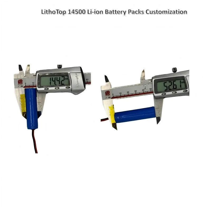 14500 1000mah Battery Size