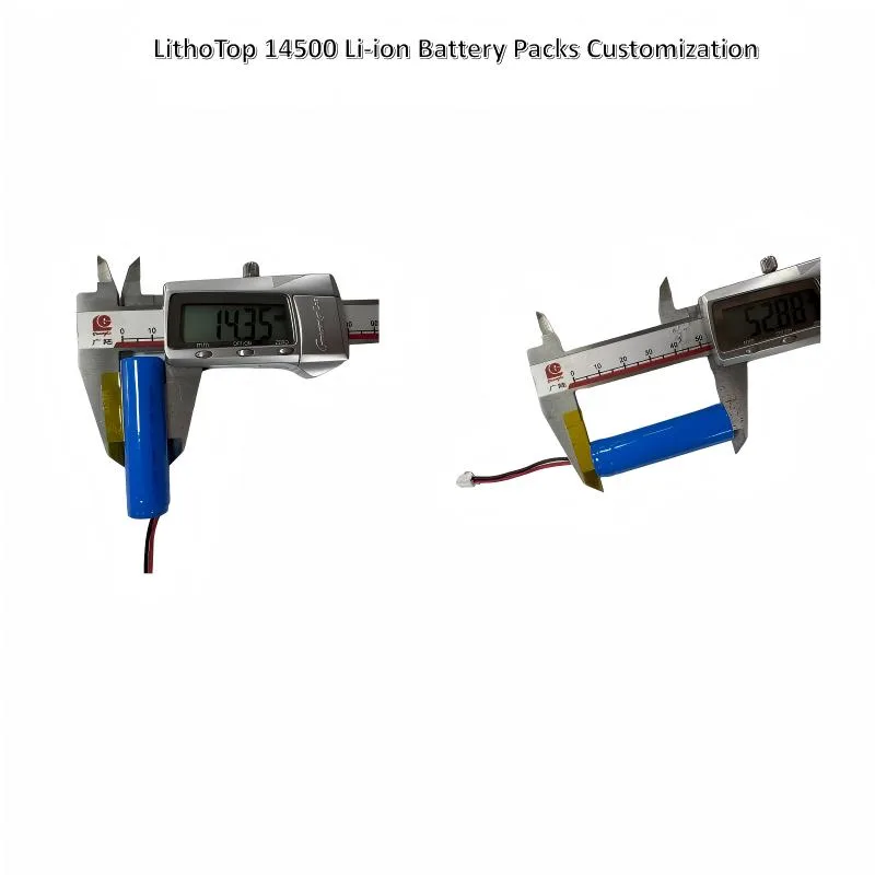 14500 1200mah Battery Size