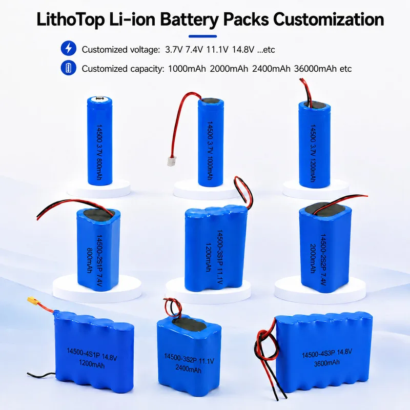14500 Li Ion Battery Pack
