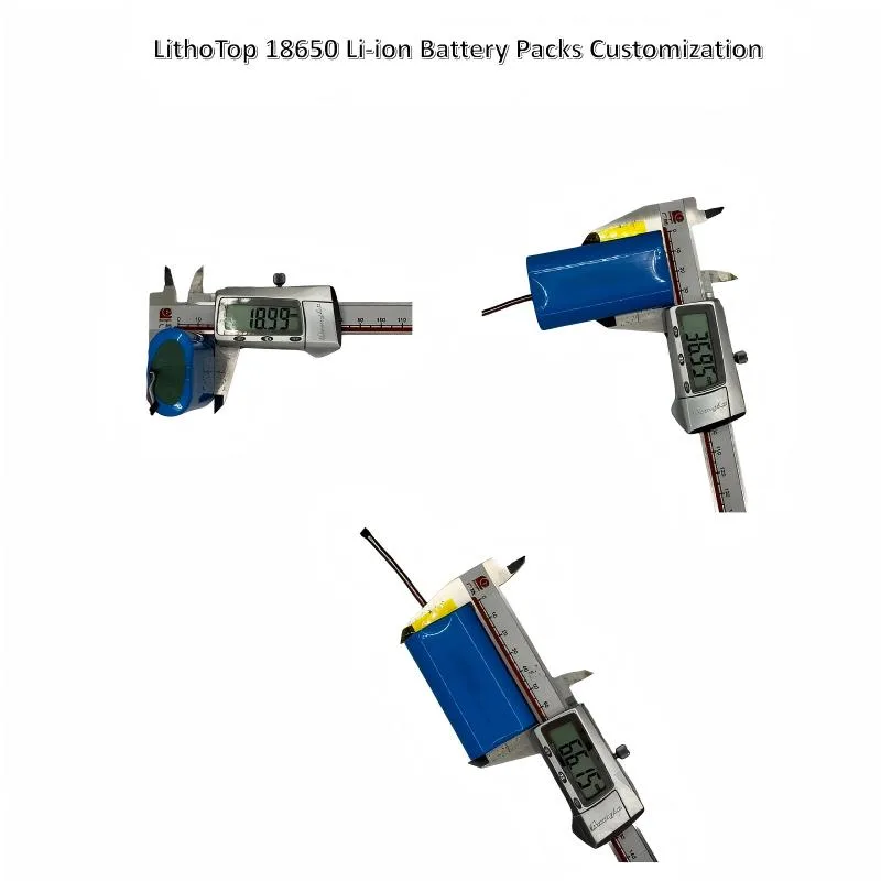 18650 2s Battery Size