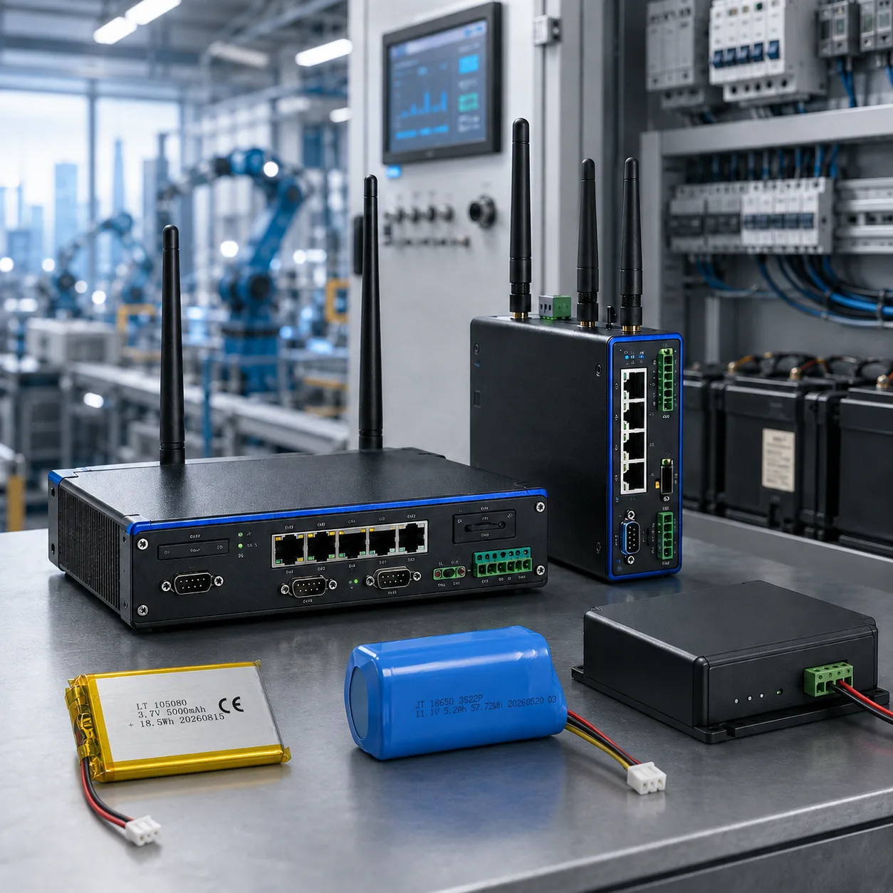 Industrial Wifi Router Battery